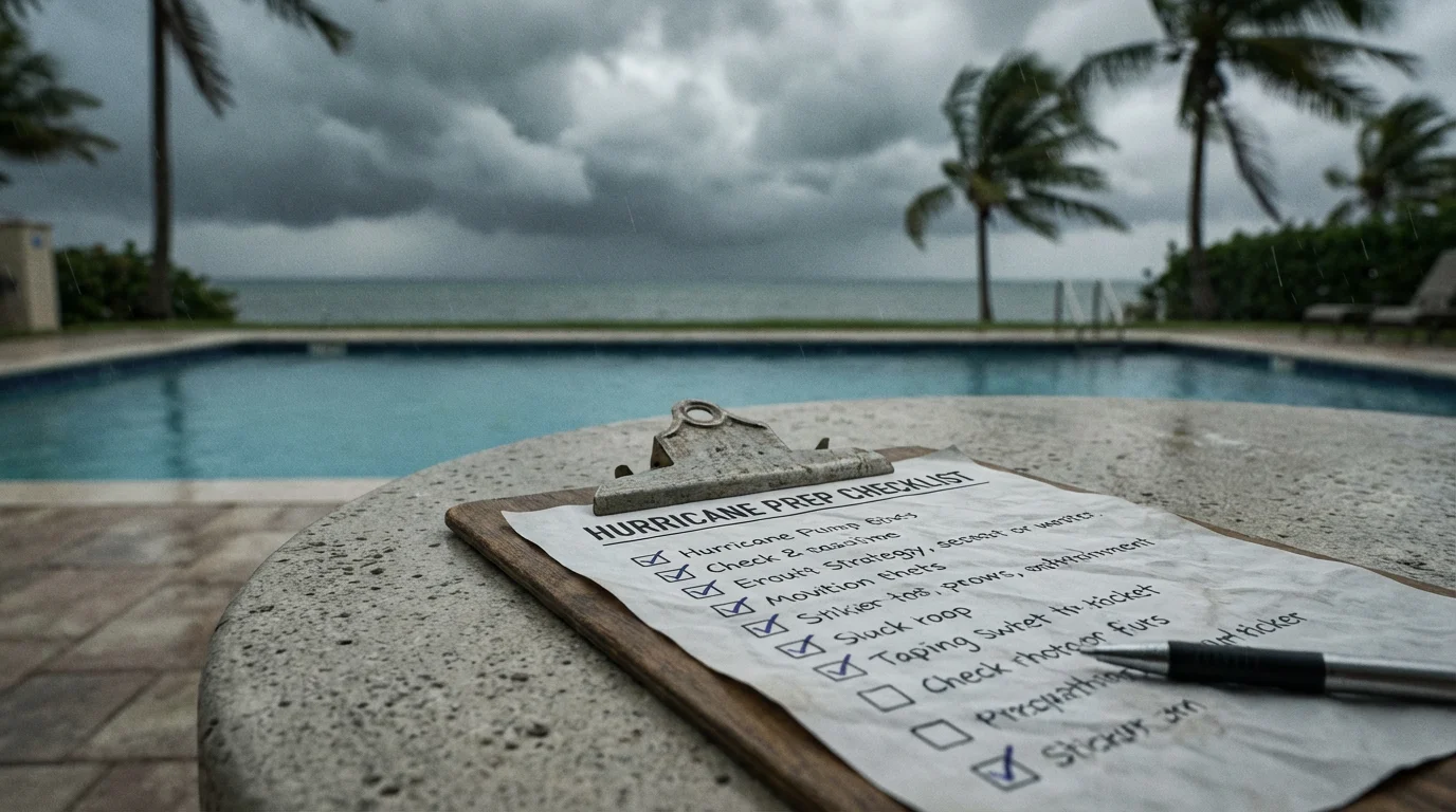 Blog post: Hurricane Season is Here: How to Prep Your Pool