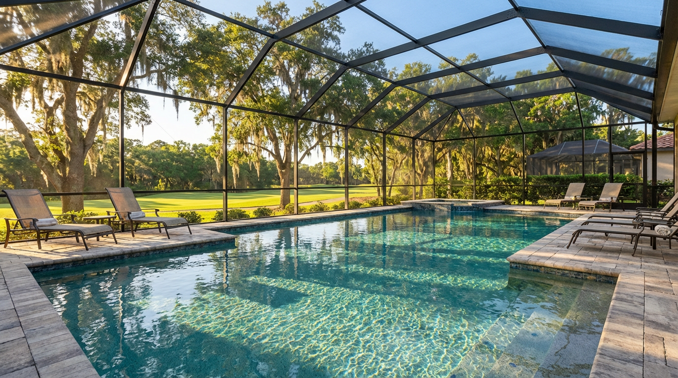 Pool Maintenance in Halifax Plantation: Nature & Golf Course Living