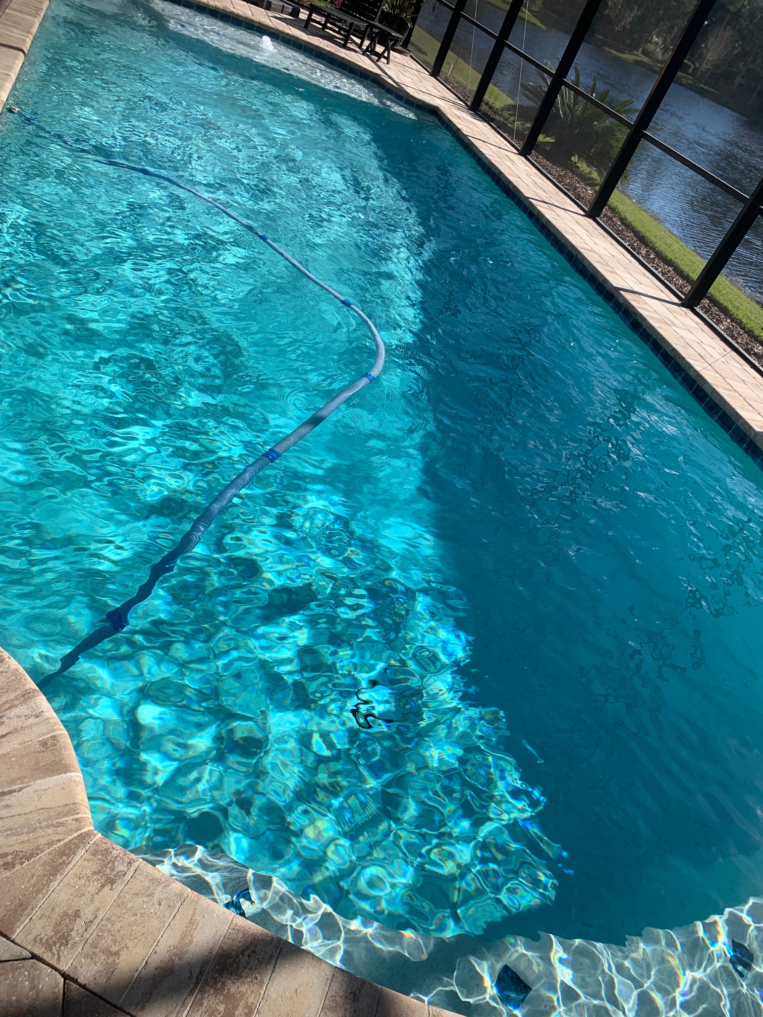 Pool cleaning in Grand Haven